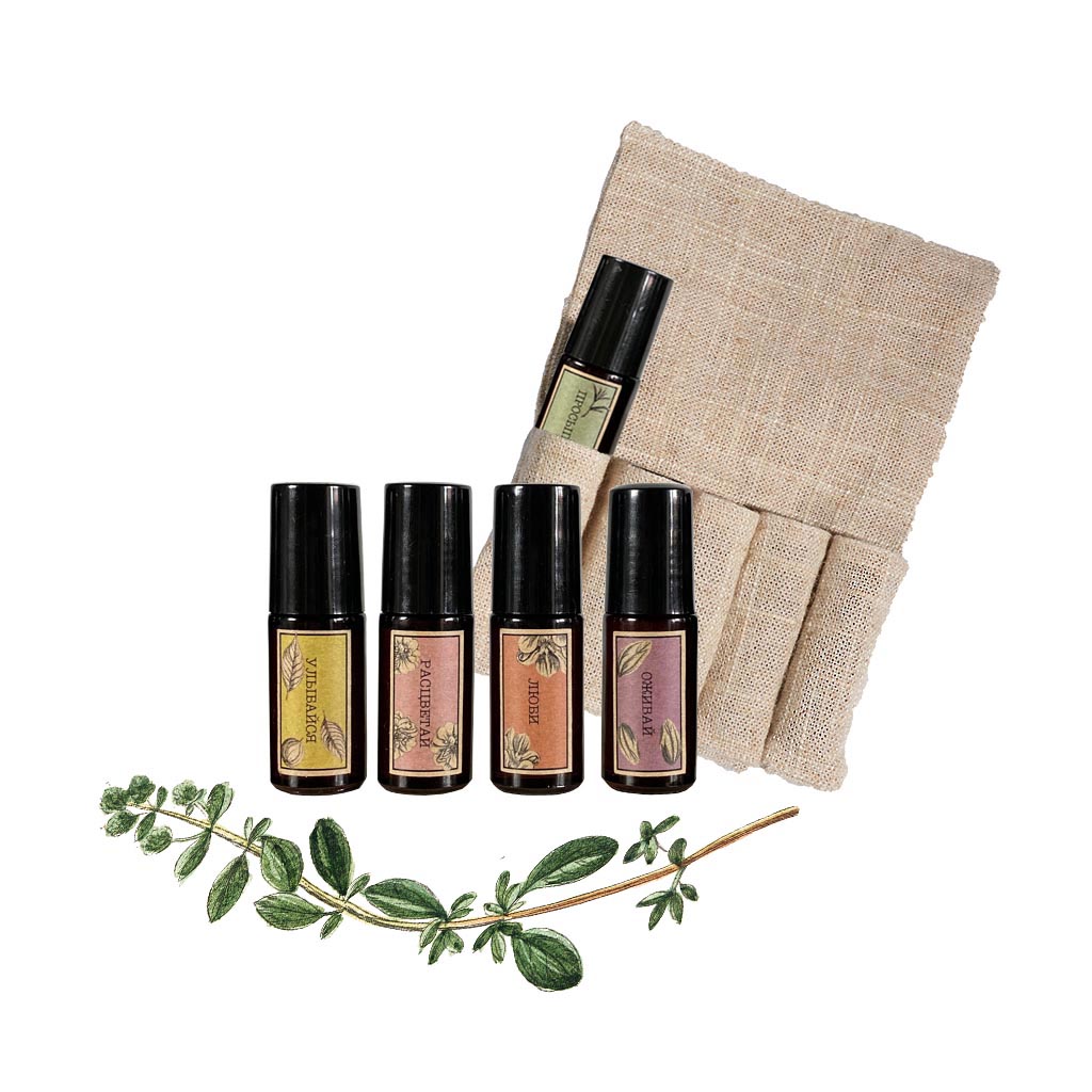 Аромароллеры OILAND с кристаллами