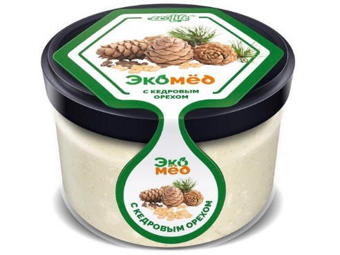 Экомёд с кедровыми орехами, "Экопродукт"