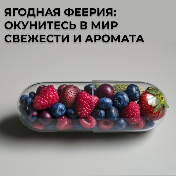 Ягодная феерия: окунитесь в мир свежести и аромата