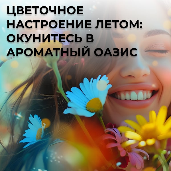Цветочное настроение летом: окунитесь в ароматный оазис