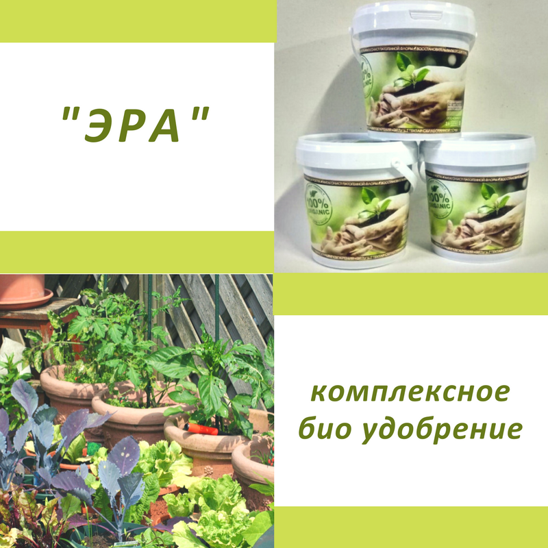 Комплексное био удобрение "Эра"