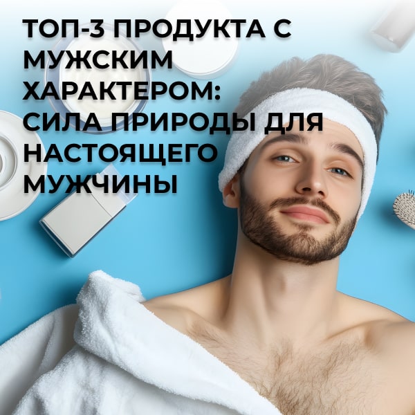 Топ-3 продукта с мужским характером: сила природы для настоящего мужчины
