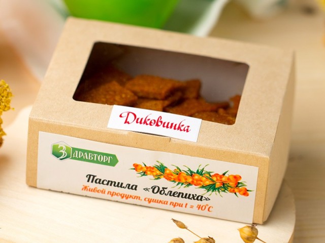 Пастила облепиховая "Диковинка"